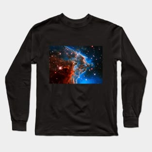 Monkey Head Nebula Long Sleeve T-Shirt